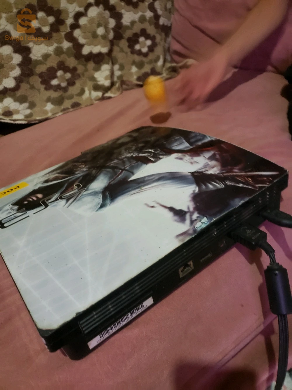 ps3 slim flashi 
بلاي ستيشن 3 سليم
hdm ميمشيش 
تمشي AV 
سعة التخزين 111 جيغا 
منات صون فيل 
معمرة ليجو مفلاشية
bon prix