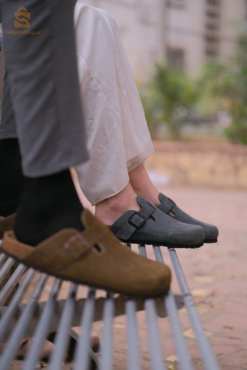 sabot cuir