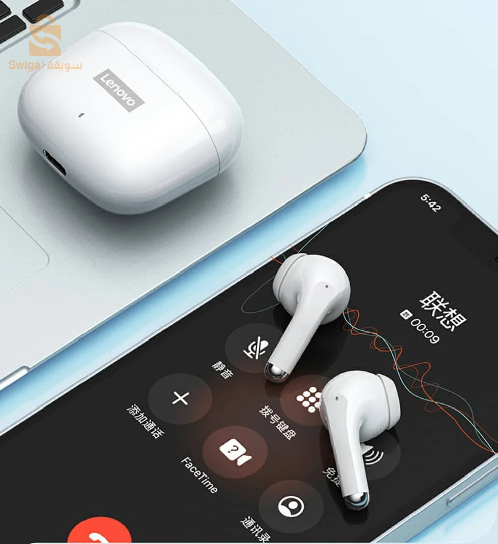 Lenovo LP40 Pro TWS  écouteurs sans fil Bluetooth 5.1
خصائص تقنية :
النوع  | سماعات لاسلكية
العلامة  | Lenovo
المرجع  | LP40
اللون  | أبيض
مدة العمل  | 4-6 ساعة
نطاق البلوتوث | 10 متر
طريقة الشحن  | Type C
سعة البطارية  | العلبة 300 ملي أمبير / السماعات 40 ملي أمبير
الأبعاد  | العلبة 10 × 8 × 4 سم / السماعات 8 × 3 سم
الوزن  | العلبة 110 غ / السماعات 25 غ