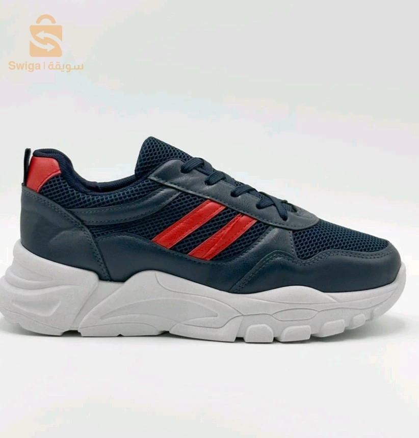 Chaussure streetwear casual confortable semelle absorbante au chocs - BLEU NUIT