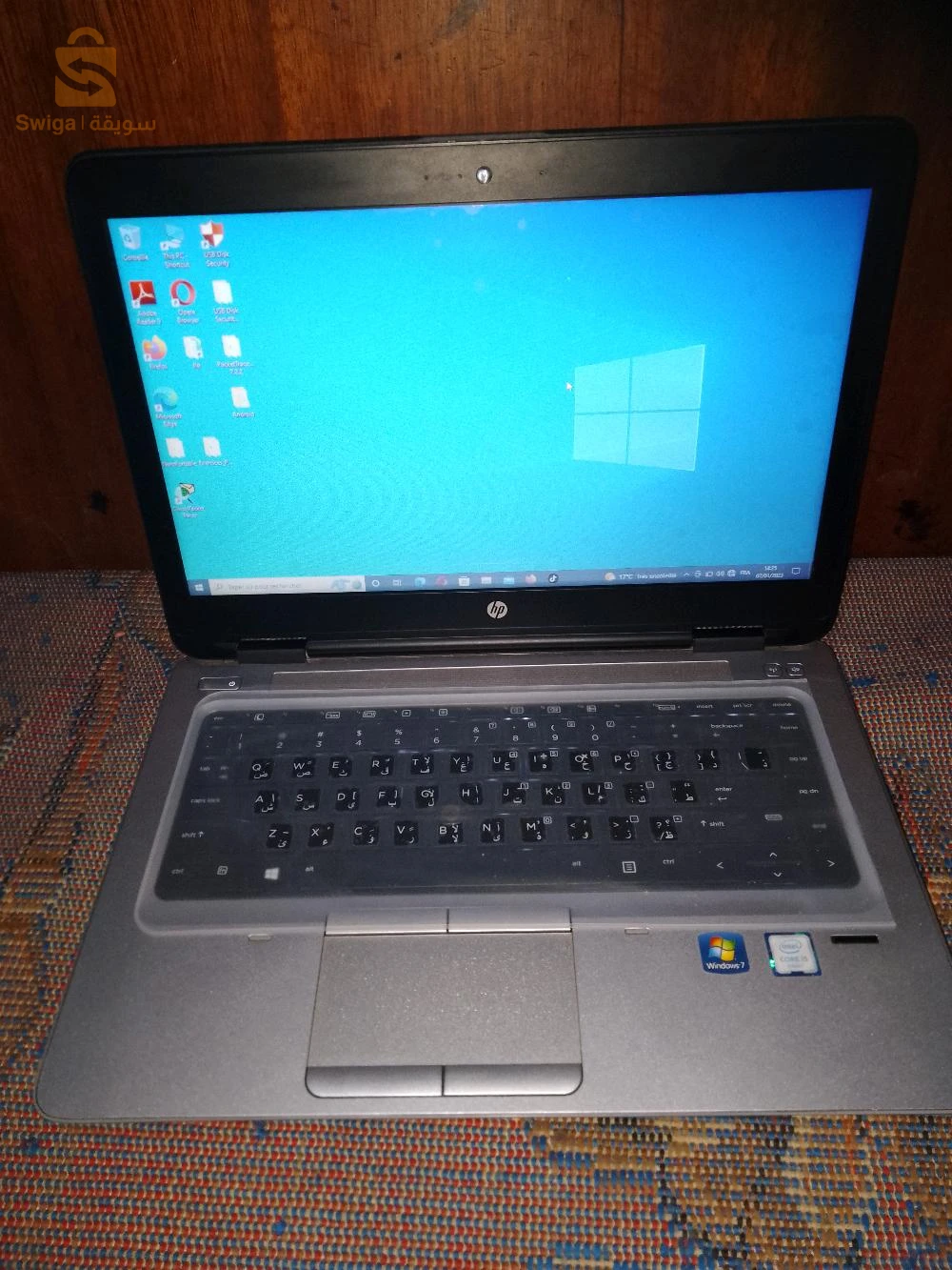 HP PRO BOOki5 6emme génération 500 HDD 8 RAM Fih Basma w lecture DVD + carte sim bon état ... ✅