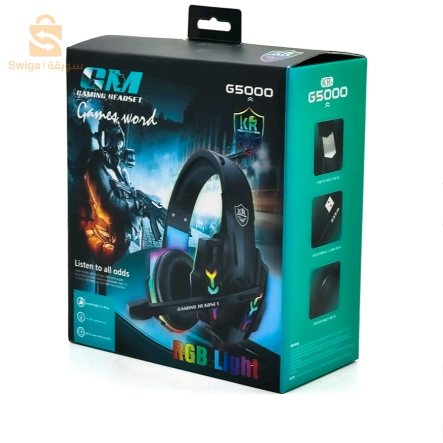 Casque Gaming Filaire 3en1 PS5/PS4/XBOX/PC