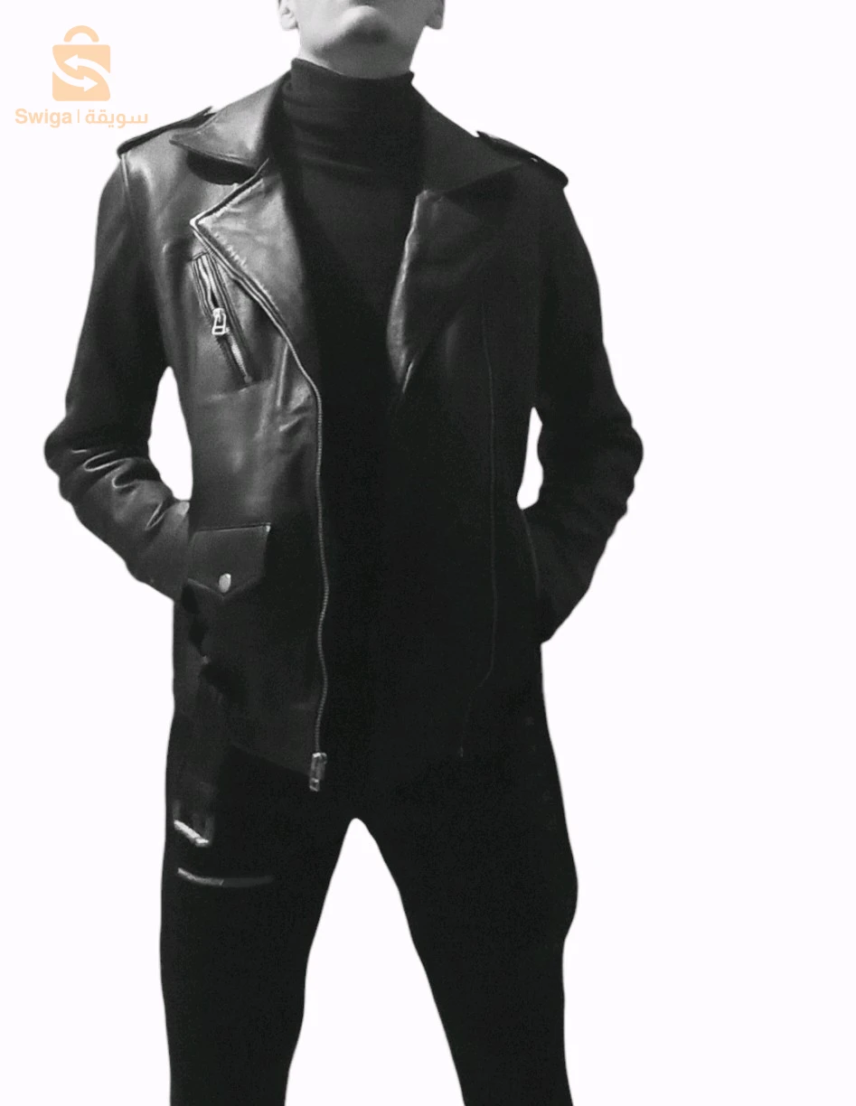 wellford 
veste cuir 💯%
de mouton 🐑 
taille M 
Sétif