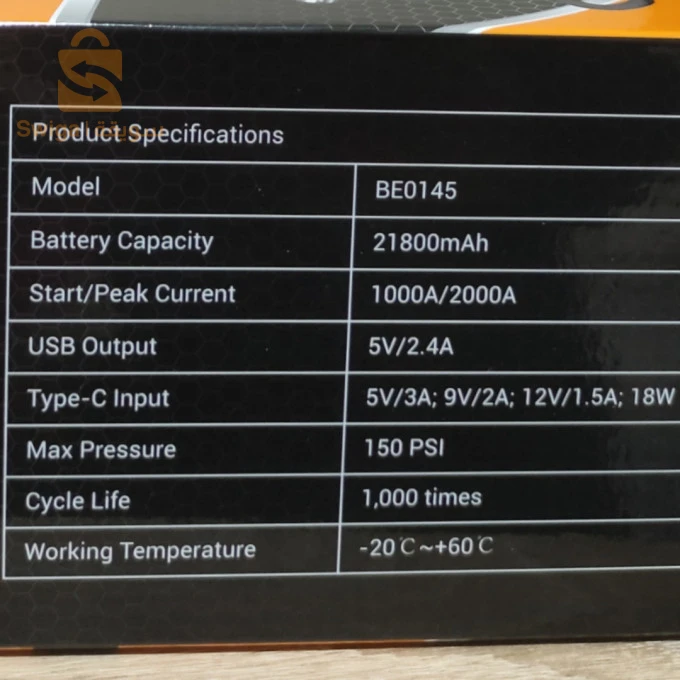 booster batteries & gonfleur multifonctions
