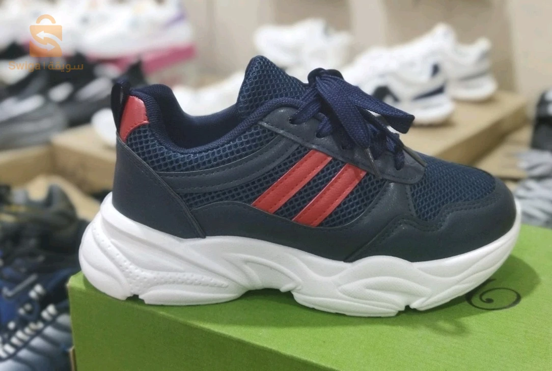 Chaussure streetwear casual confortable semelle absorbante au chocs - GRIS