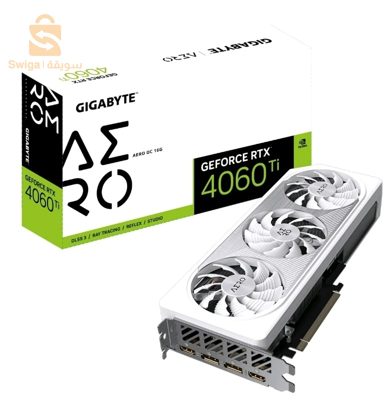 carte graphique Gigabyte NVIDIA GeForce RTX 4060 Ti AERO OC 16GB GDDR6 jamais utilisé