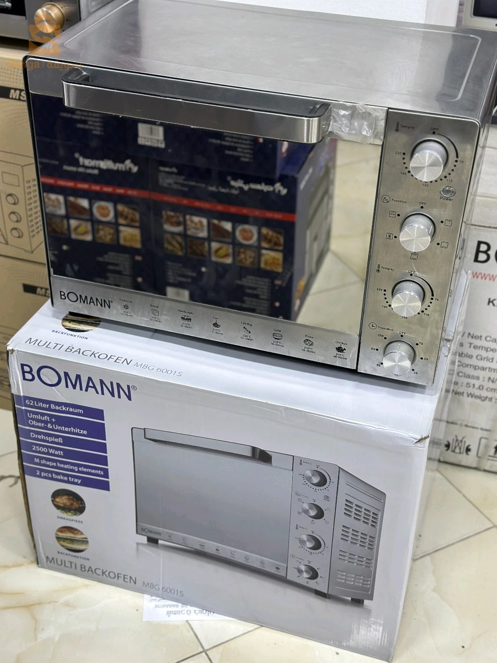 Foor boman mad in. Germany capacité 62 litre