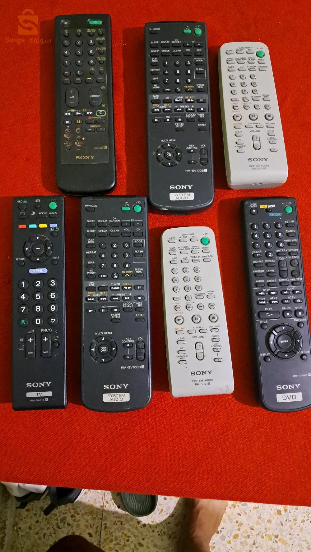 sony remote controle