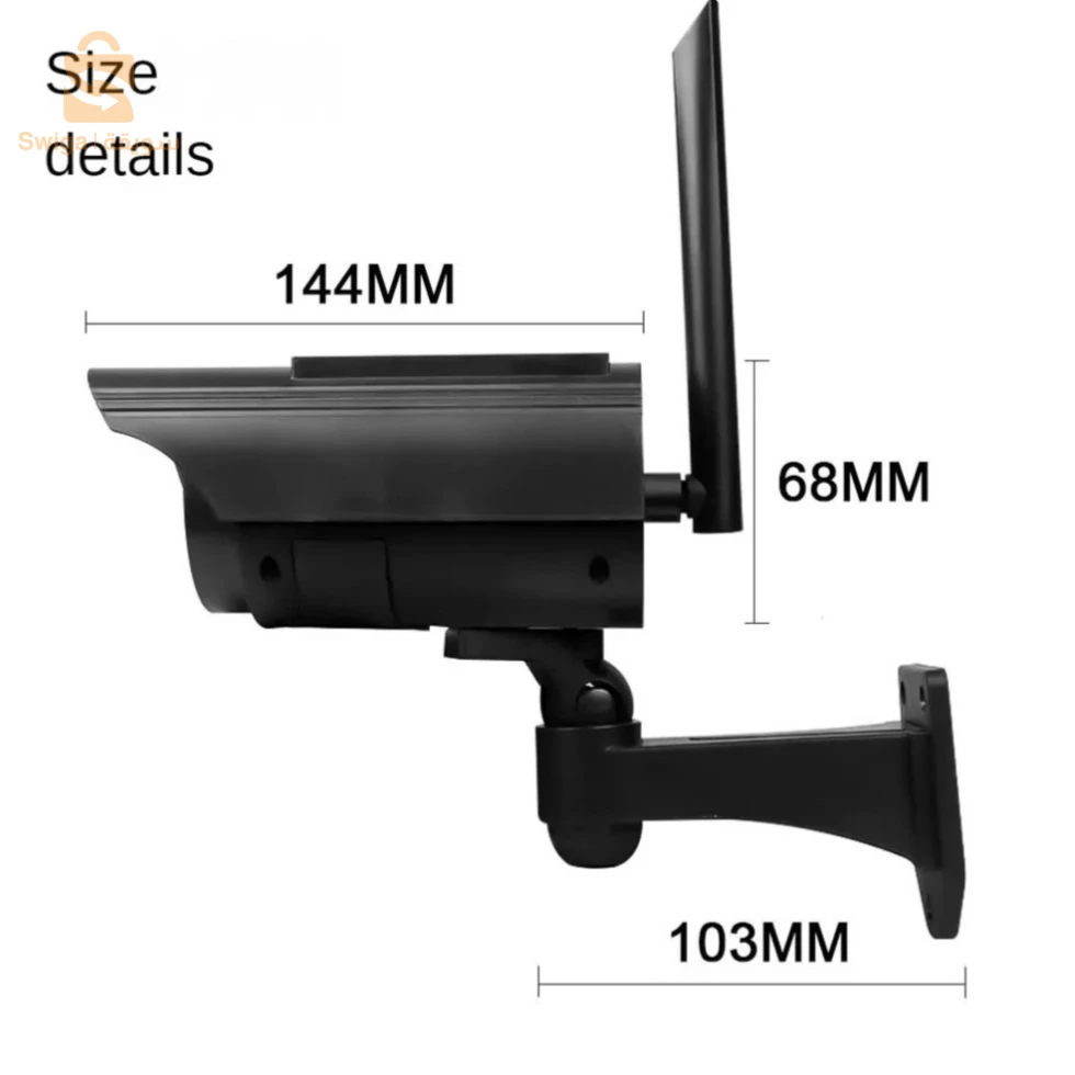 Caméra de simulation et Lampe solaire avec suivi de mouvement