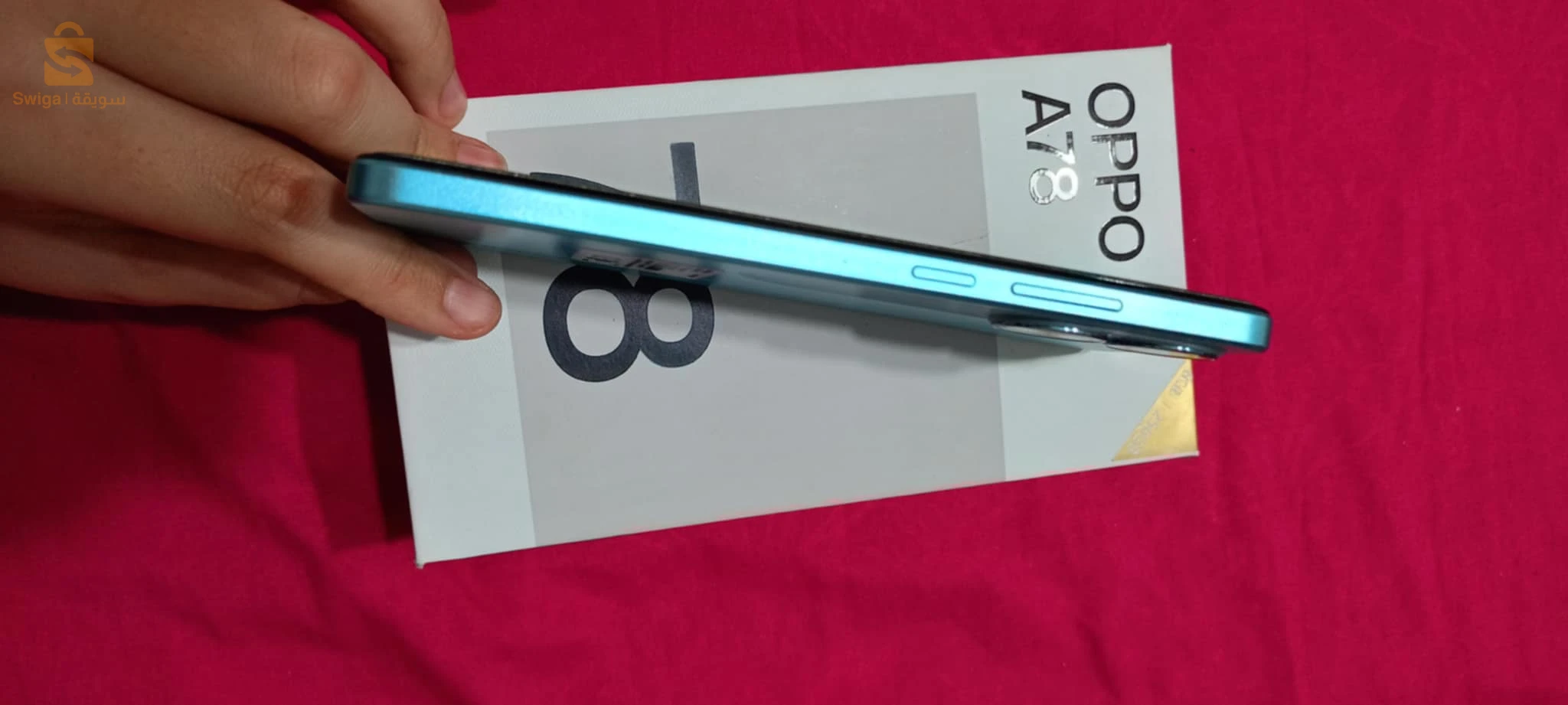 OPPO A 78,8+8 ram, stockage 265g, camera arrière 50miga pexel, batterie 5000