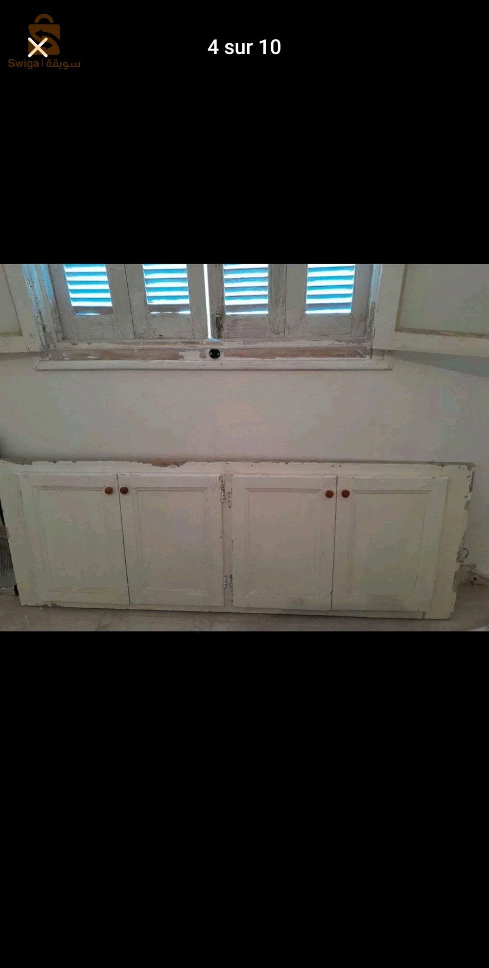 je mais le matériel très bonne qualité. table de travail/armoire pizza 🍕 🍕/ radiateur chauffage kangoo 1.5 dci d'origine très bonne état