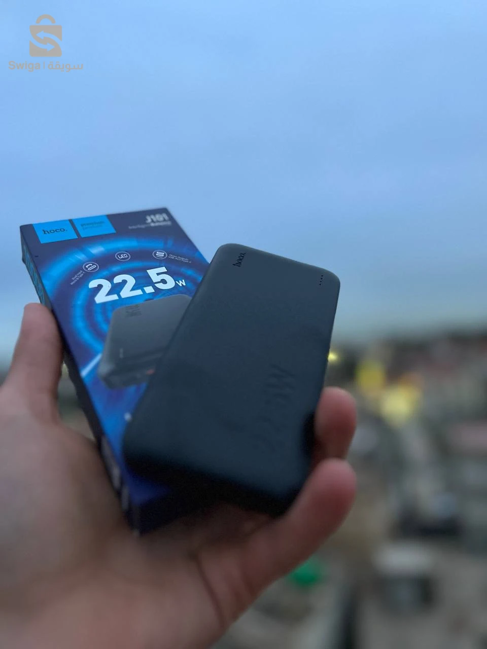 ultra-thin-power bnak hoco j101 origonal