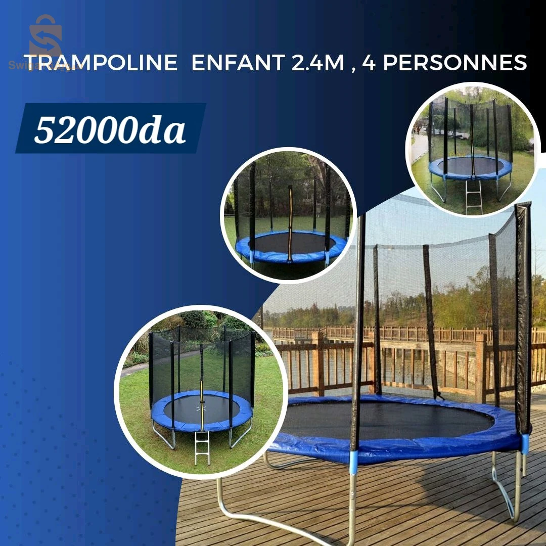 trampoline créatif pour enfants