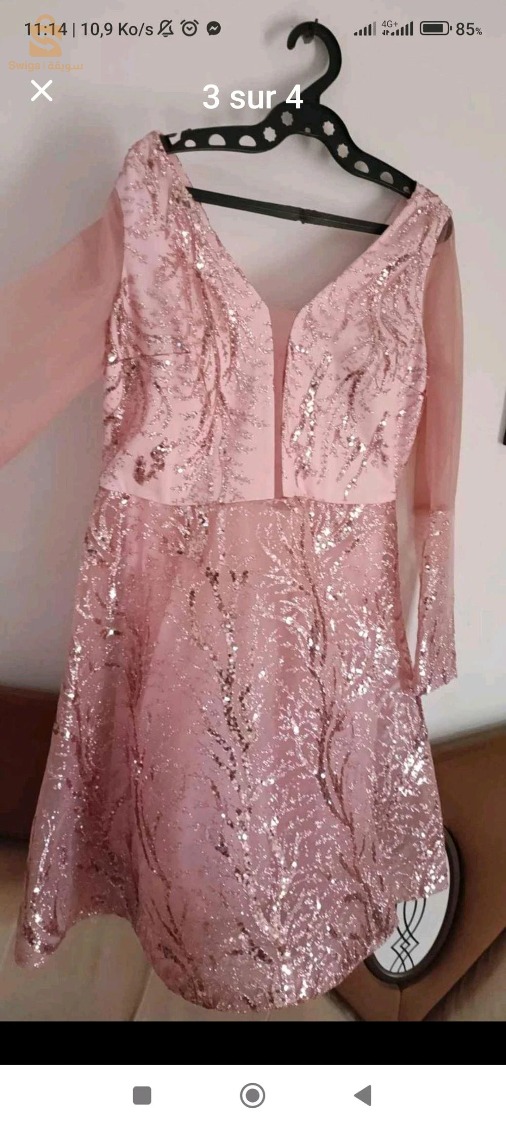 robe de soirée ou fiançailles tr chic nv model