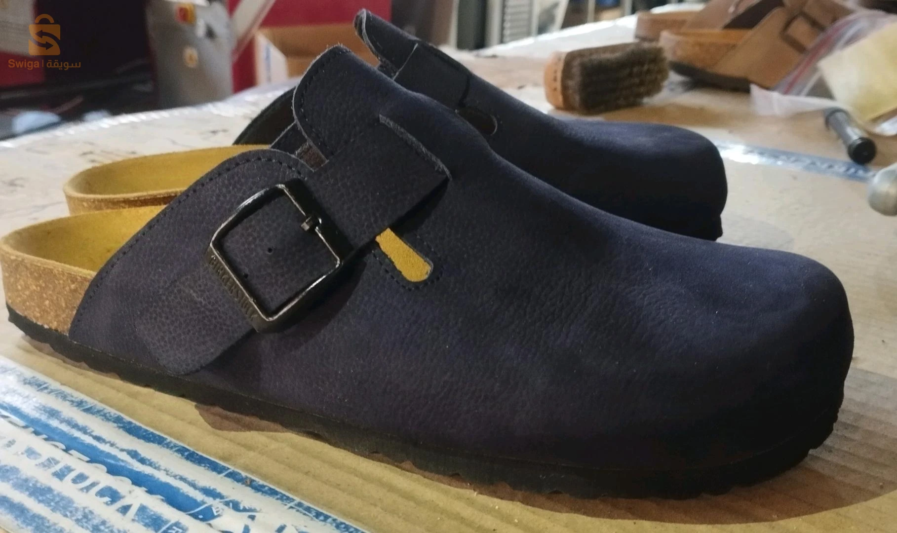 sabot cuir