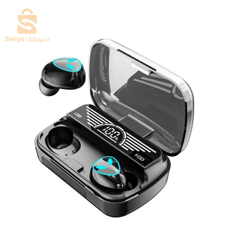 M20 Earbuds V5.3 Bluetooth Sans Fil et Power-Bank de Charge IPX7