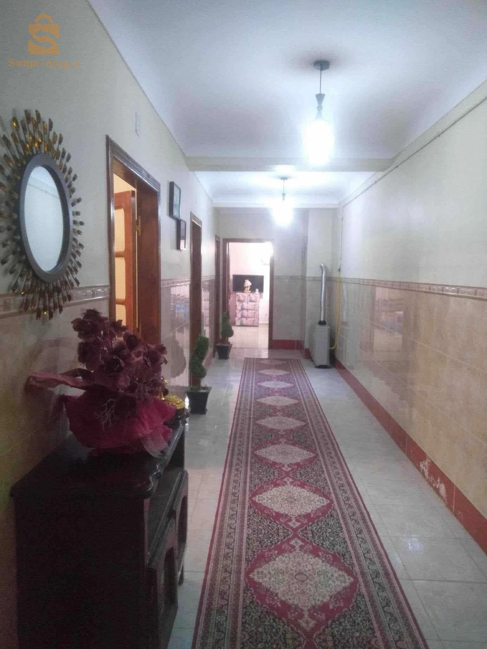 شقة سكنية للبيع 4 غرف مساحة 106 متر مربع طابق اول 
اقامة بدراني بلدية عين سلطان ولاية عين دفلى