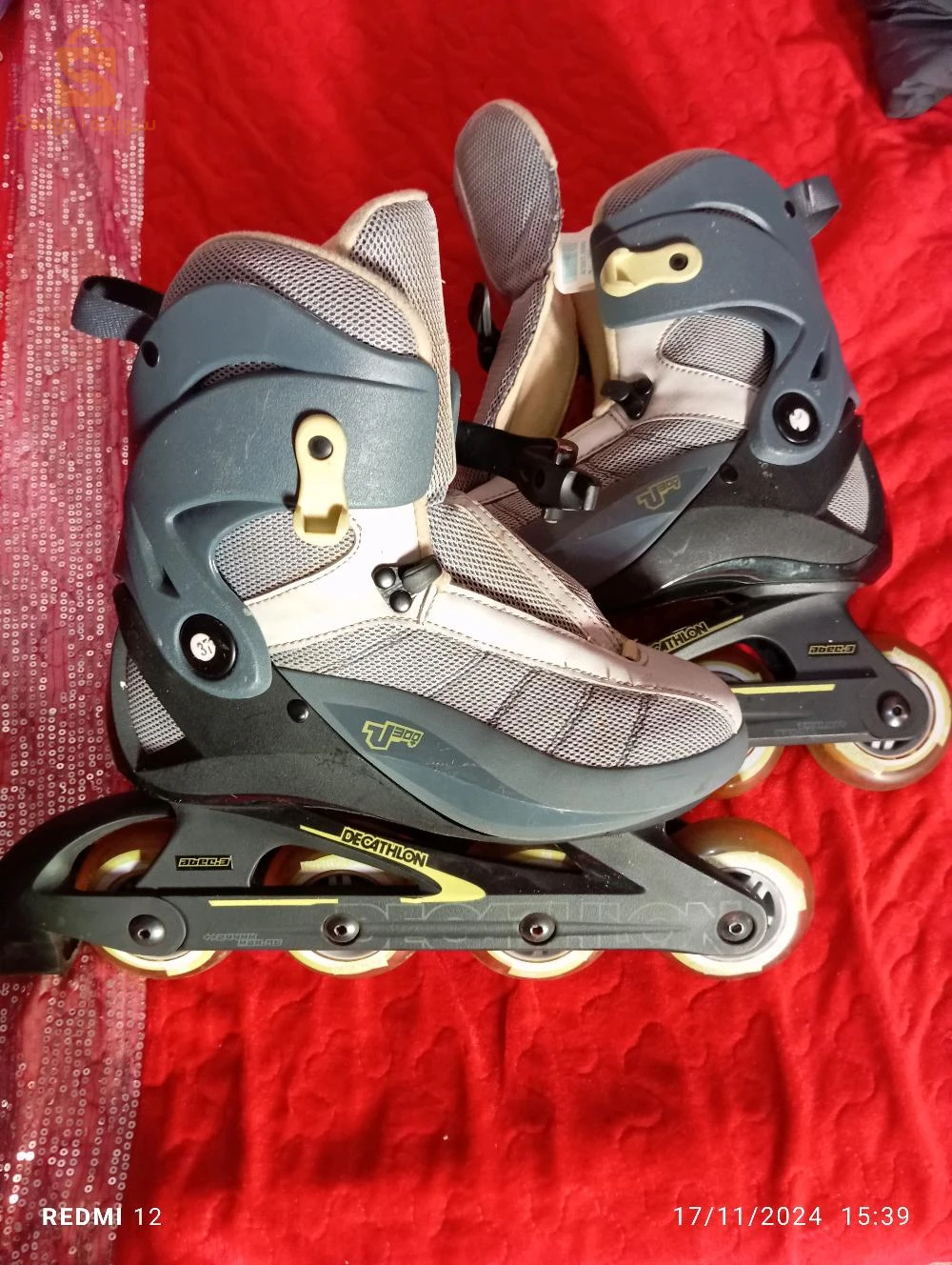 pattes à roulettes taille 36.37 et 38