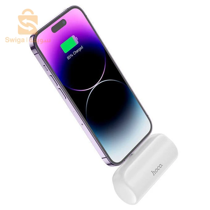 Mini Power Bank Original Hoco J106 5000mAh lightning avec support