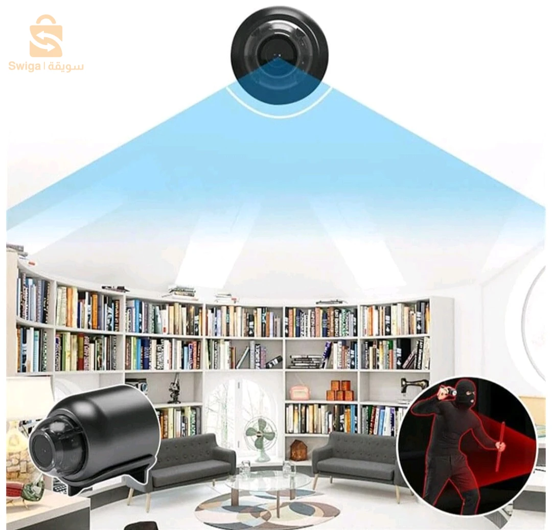 surveillance Wifi 1080P HD-كاميرا مراقبة صغيرة Wifi 1080P HD