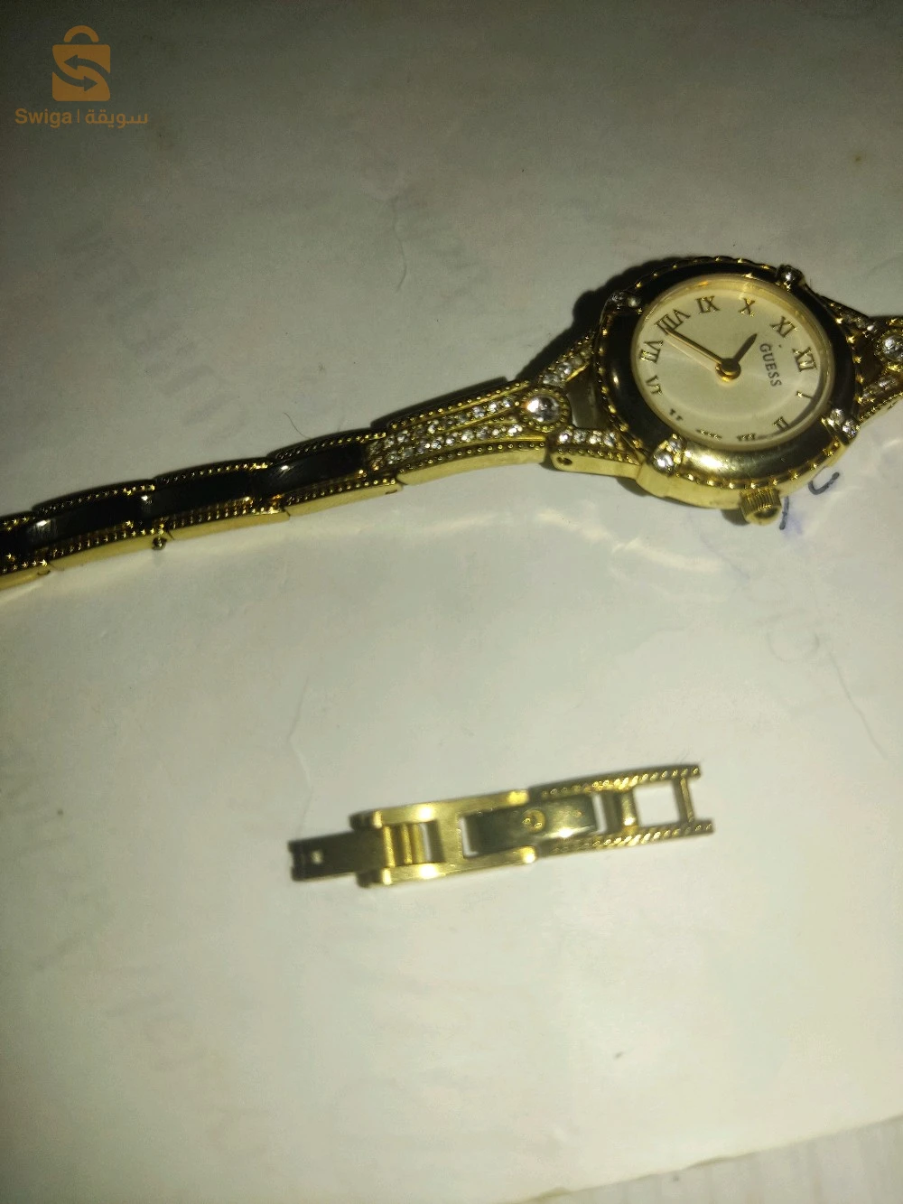 Guess - U0135L2-Montre analogique dorée