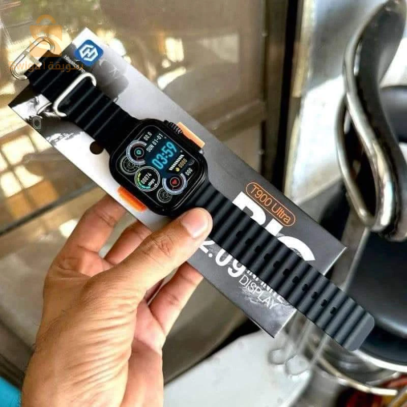 أجمد عروض علي ساعة t900 ultra بسعر دمار  اخر اصدار من سلسلة T العالمية   _الساعة  الذكية :  #T900 ultra  تأتيكم بمقاس 49MM حجم رائع  و بميزة التصوير عن بعد _بسعر خرافي المواصفات : _ فائـقة المظهر  و بشاشة كبيرة و عالية الدقة _ميزة التصوير عن بعد عبر كاميرة الهاتف _ خمس مجموعات من الموضوعات  _ قياس درجة الحرارة و الاكسيجين و ضغط الدم و دقات القلب _ الاتصال و الرد على المكالمات و تنبيهات الرسائل (فايسبوك و تويتر و وسائل التواصل الاجتماعي) _ رياضية و تساعدك على آداء التمارين الرياضية _ البحث عن الهاتف _ شاشة عالية الدقة و الوضوح _ المنبه _ بها Games