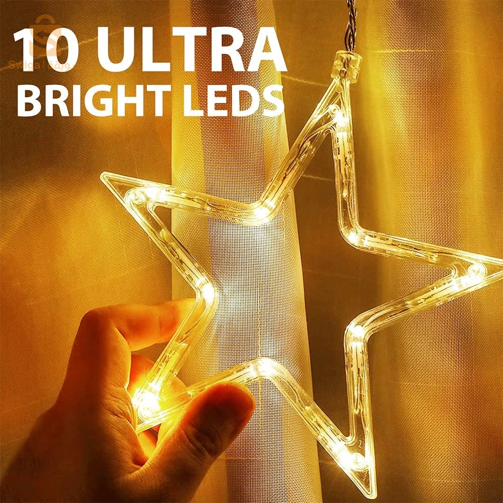 Guirlande lumineuse étanche LED décor pour salle, maison, fête de mariage, fenêtre