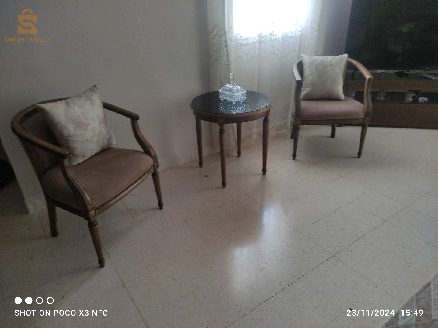 à vendre salon 5 places et tête à tête
