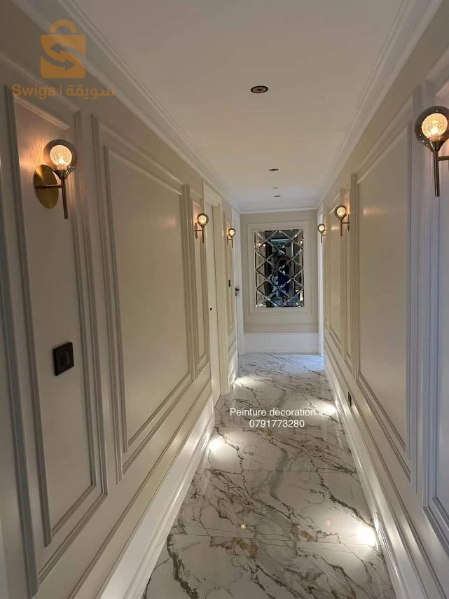 تركيب الديكورات الداخلية