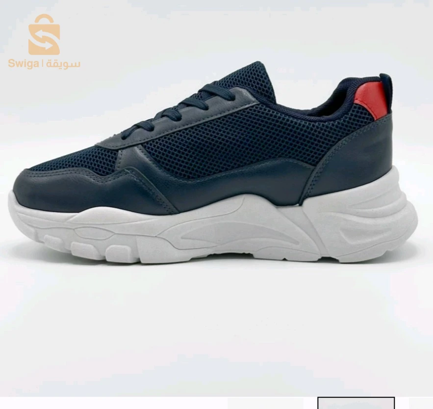 Chaussure streetwear casual confortable semelle absorbante au chocs - BLEU NUIT