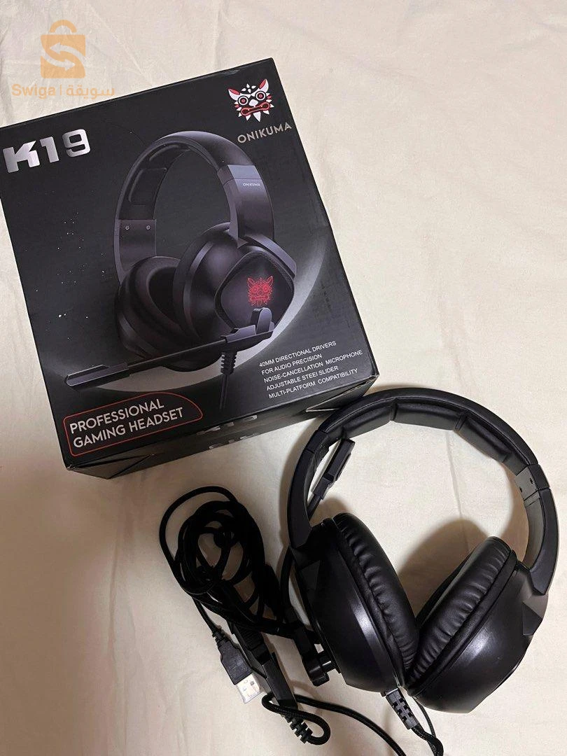 Casque gaming K19 1 ère choix