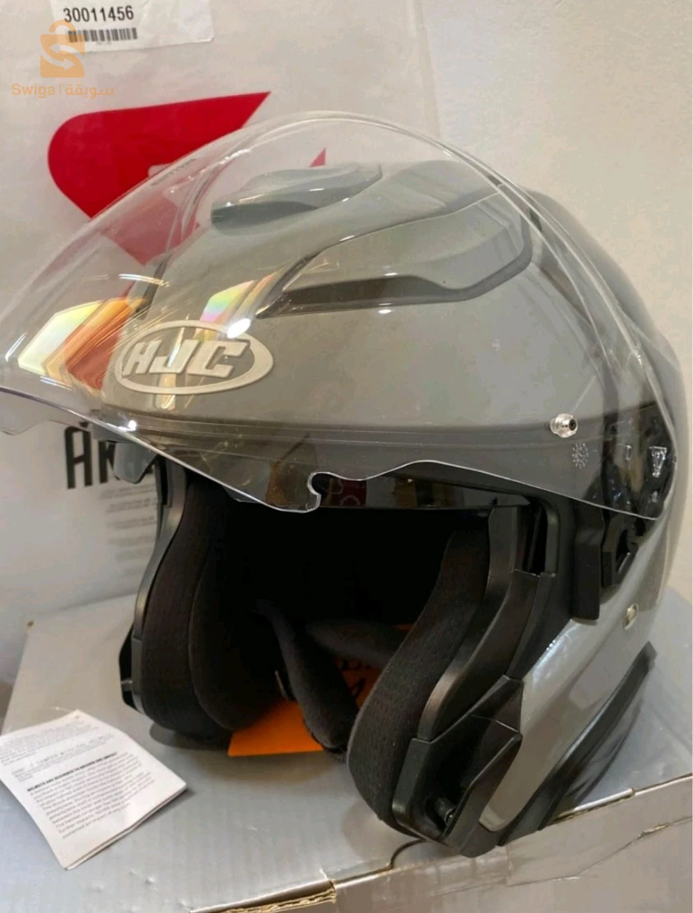 casque hjc F31 gris nardo