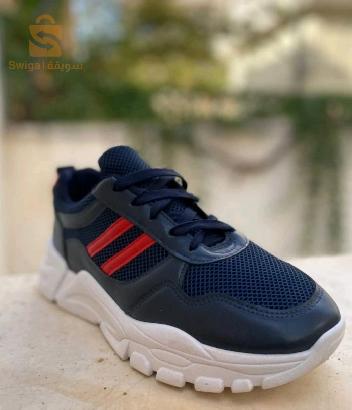 Chaussure streetwear casual confortable semelle absorbante au chocs - BLEU NUIT