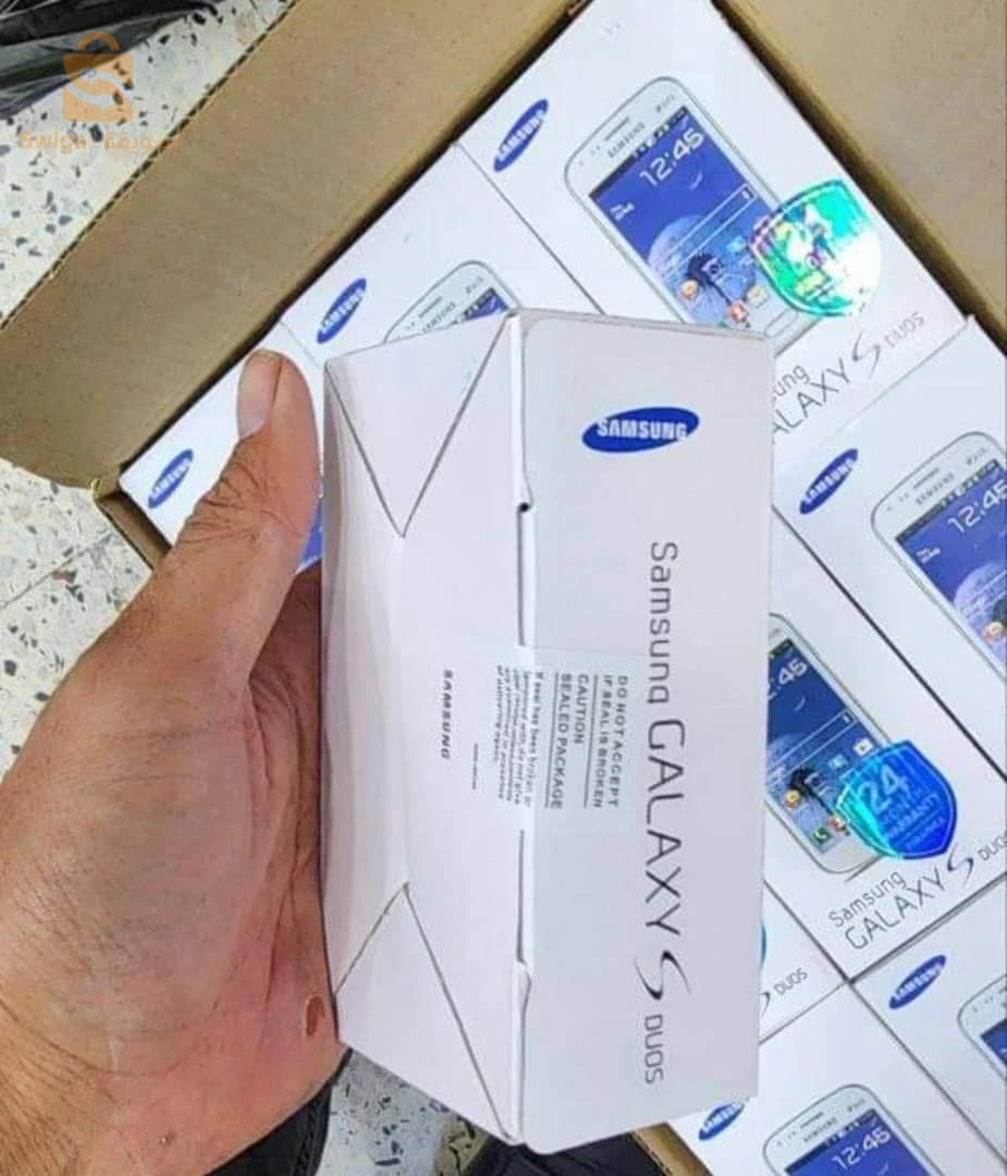✔️العودة مع المنتوج المطلوب ✅️
✔️هاتف سامسونغ جودة اصلية شريحتين (2 puce ✅️)
✔️ Galaxy S هاتف سامسونغ ديجيتال
✔️هاتف سامسونغ دورجين ديجتال دوبل بيس
✔️في العلبة اصلية 
✔️الضمان 12 شهرا
✔️شاشة كبيرة و تصميم أنيق
✔️ بطارية ممتازة