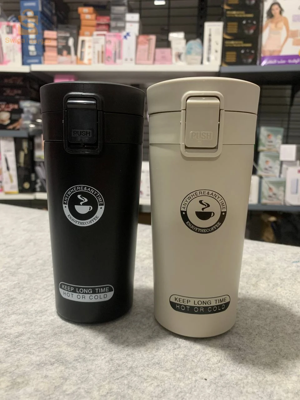 Thermos Isotherme en Inox 380ML Ideal pour cafe et thé