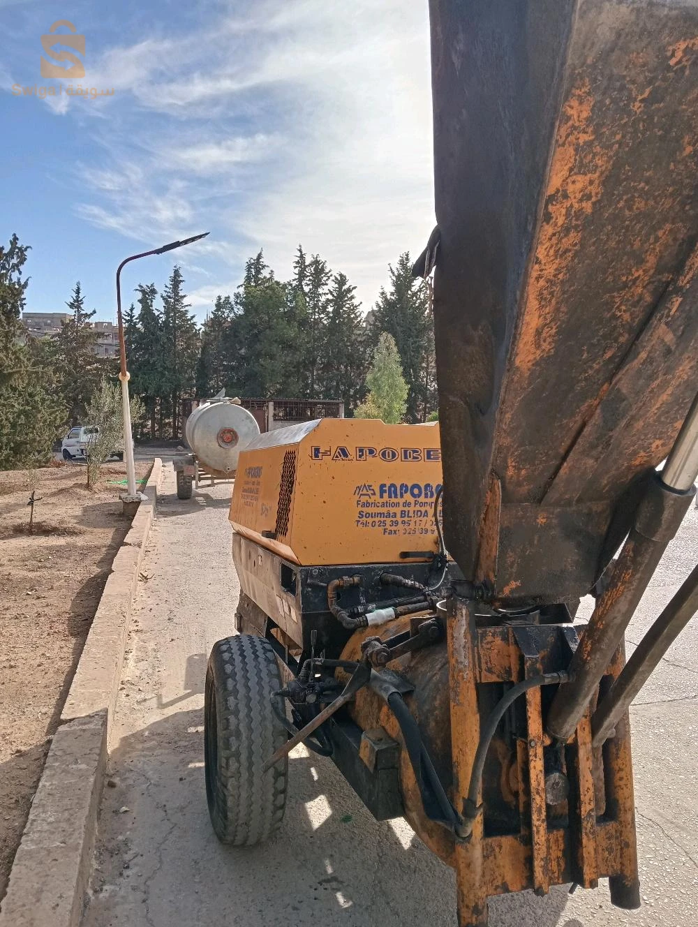 pompe béton fapobénas 2500