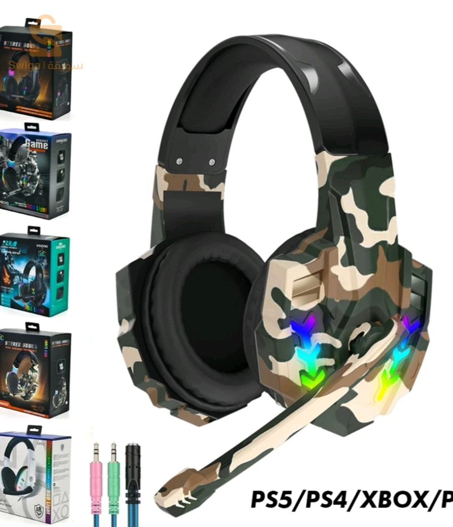 Casque Gaming Filaire 3en1 PS5/PS4/XBOX/PC