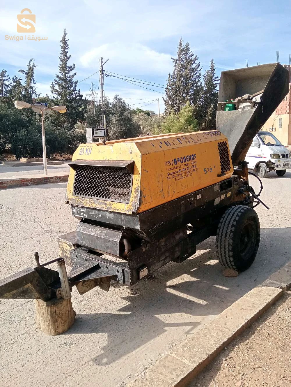 pompe béton fapobénas 2500