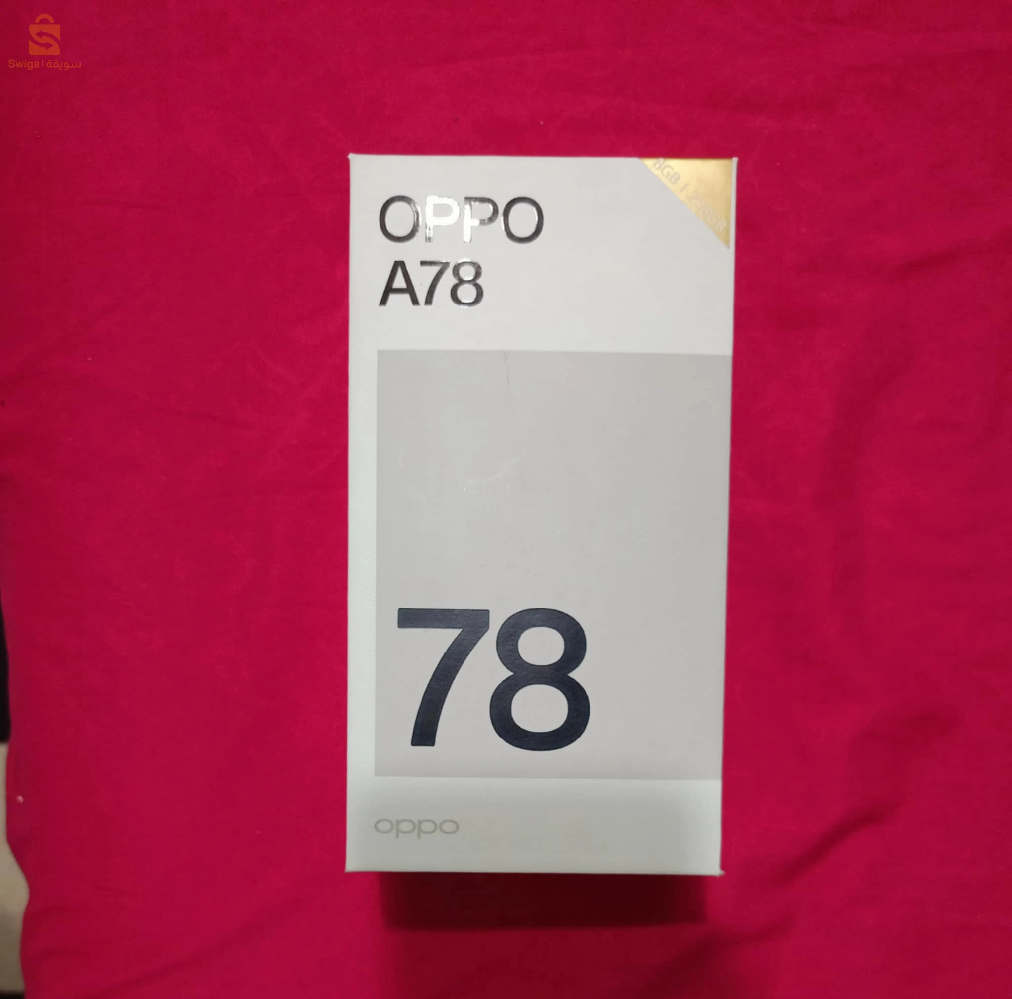 OPPO A 78,8+8 ram, stockage 265g, camera arrière 50miga pexel, batterie 5000