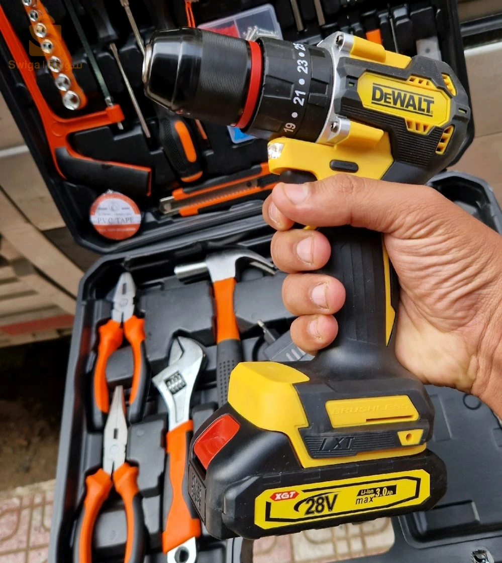 Caisse vissesue dewalt 28 volt