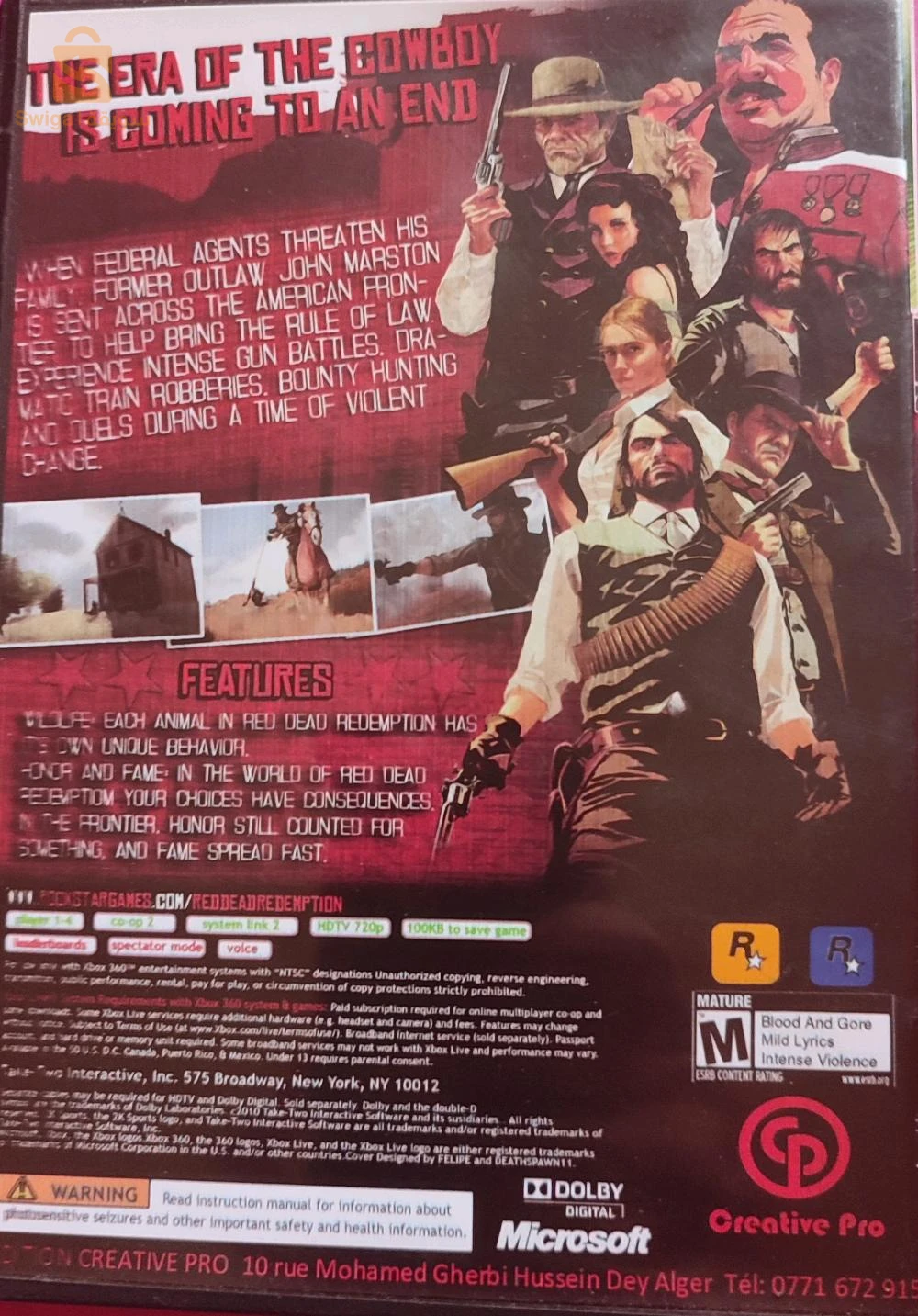 kinect xbox360 +2CD +manette