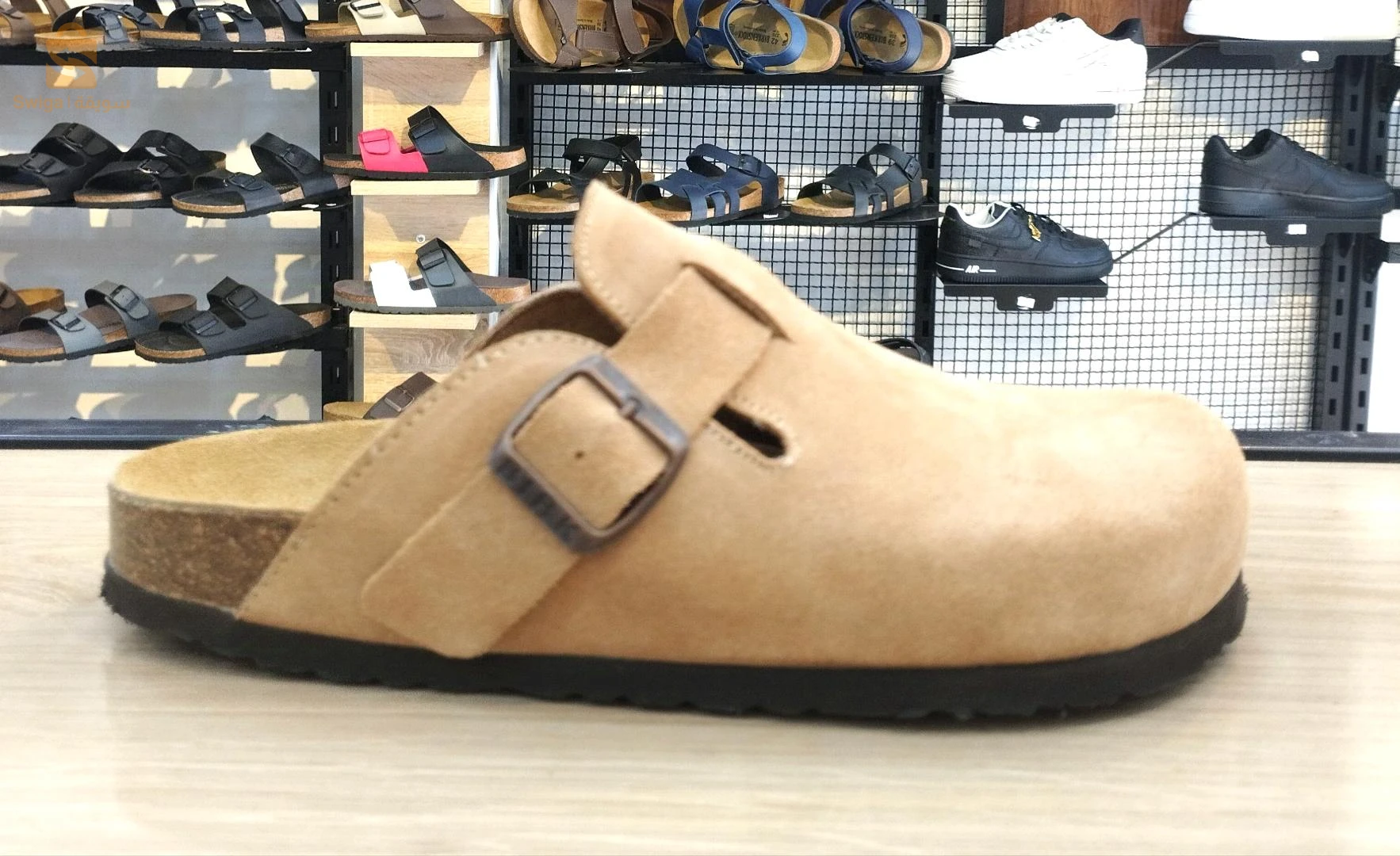sabot cuir