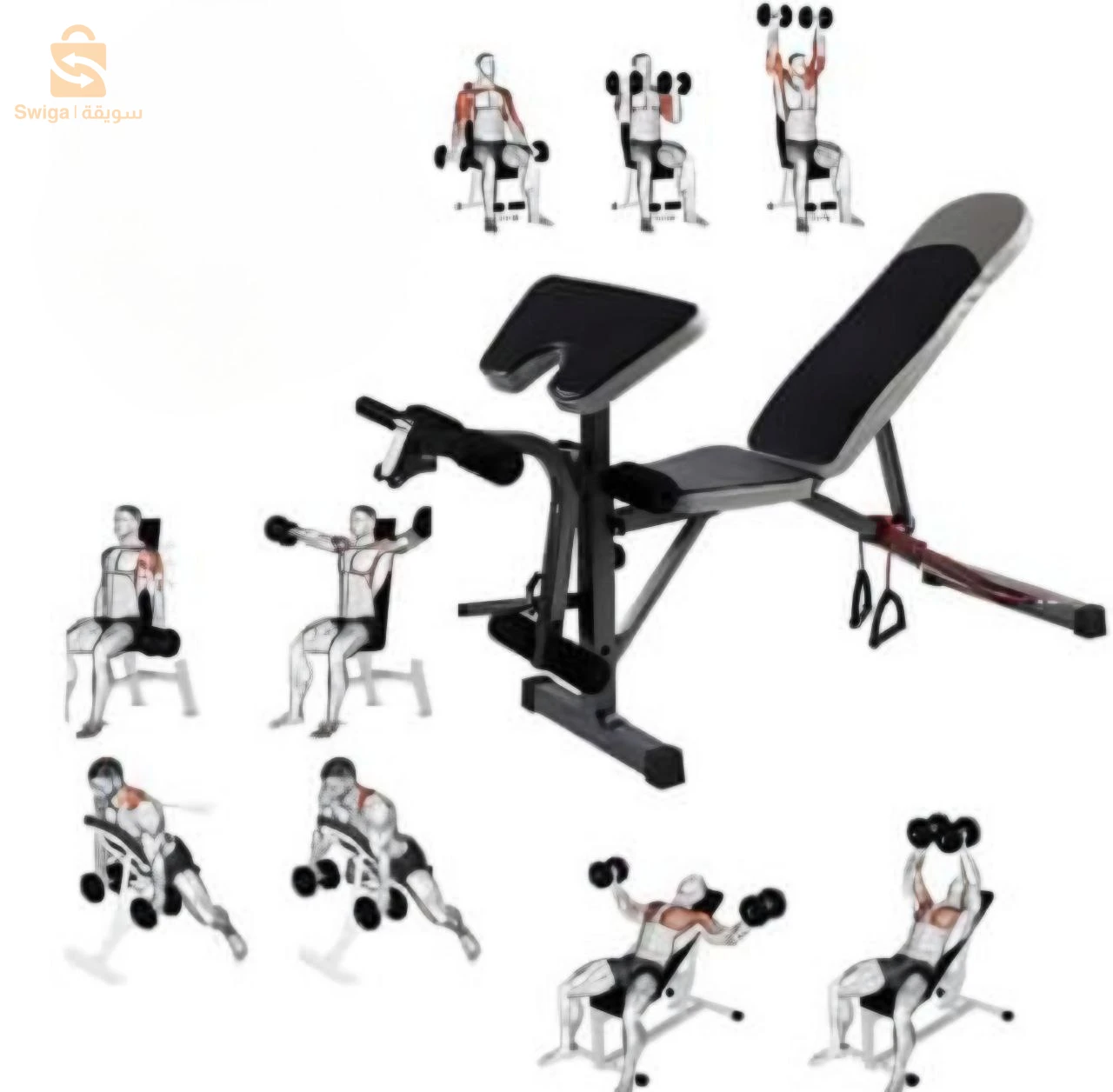 🔴 banc de musculation Tilla