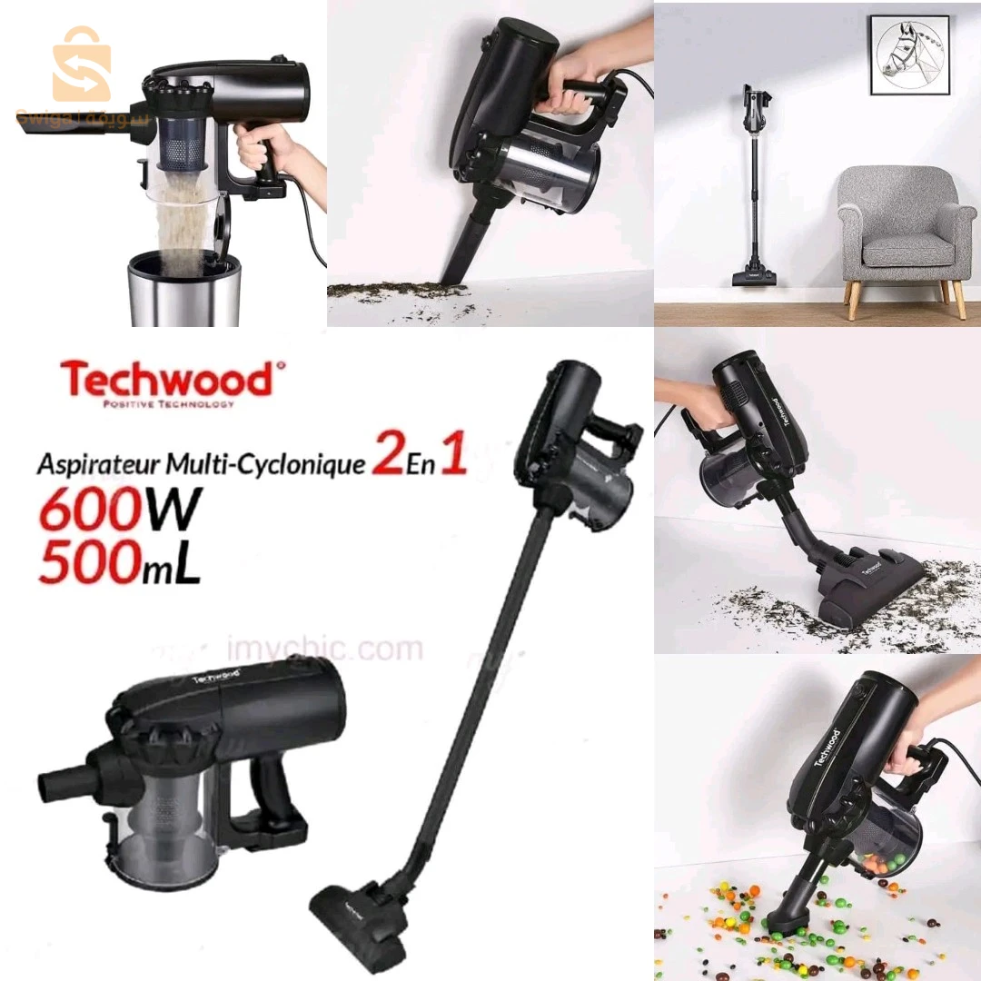 Aspirateur Balai techwood la marque française