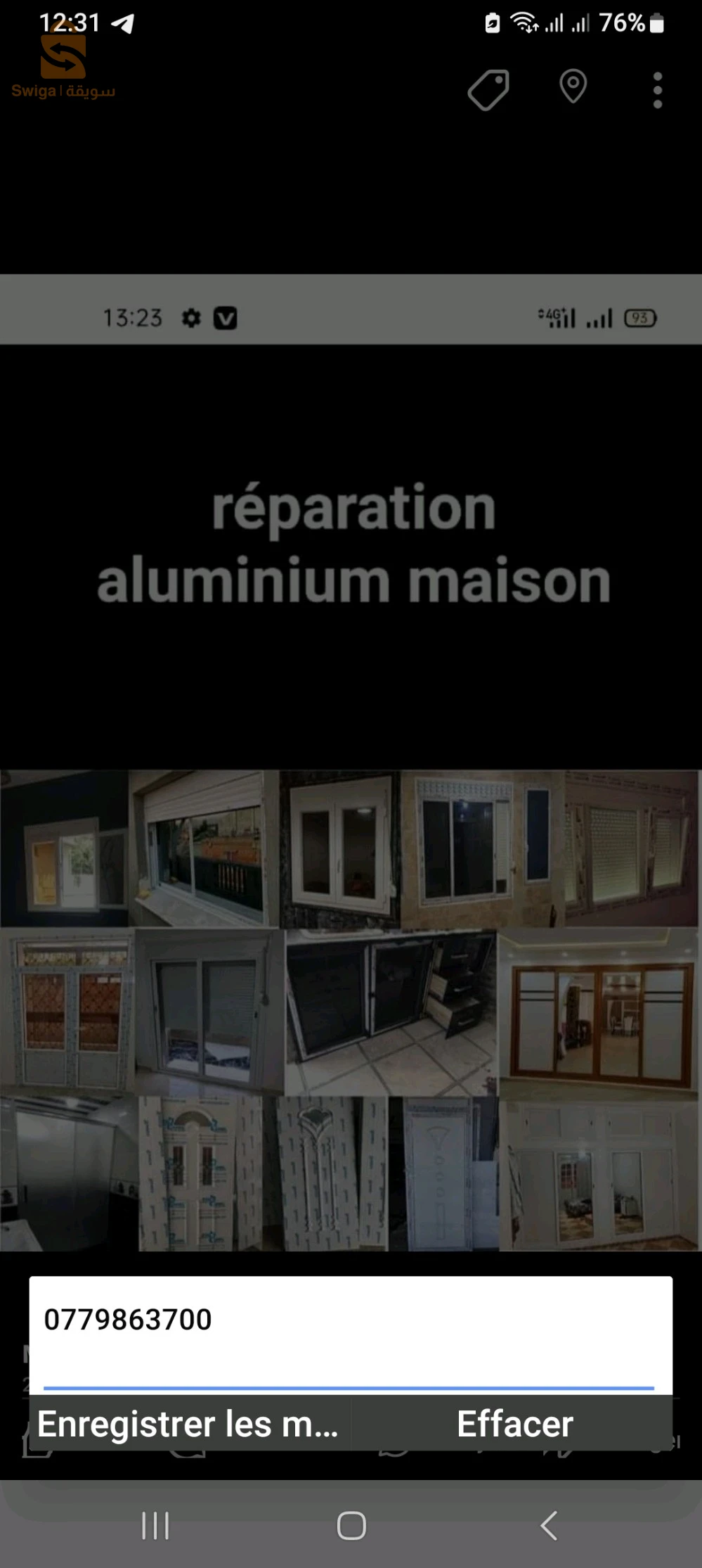 réparation aluminium
