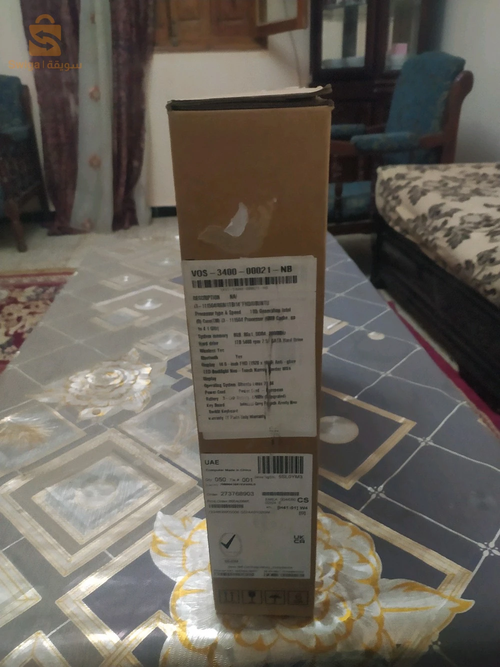 dell vostro حاسوب محمول مع محفظة جديد غير مستعمل