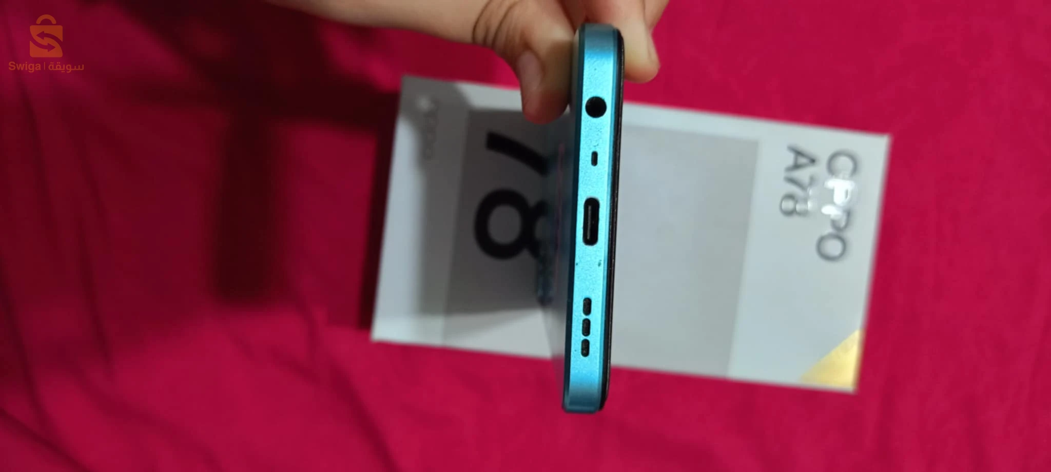 OPPO A 78,8+8 ram, stockage 265g, camera arrière 50miga pexel, batterie 5000