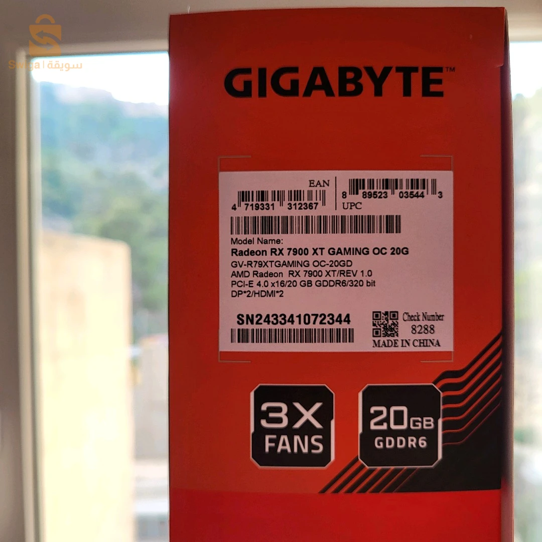carte graphique Gigabyte Radeon RX 7900 XT Windforce OC 20GB GDDR6 jamaiq utilisée