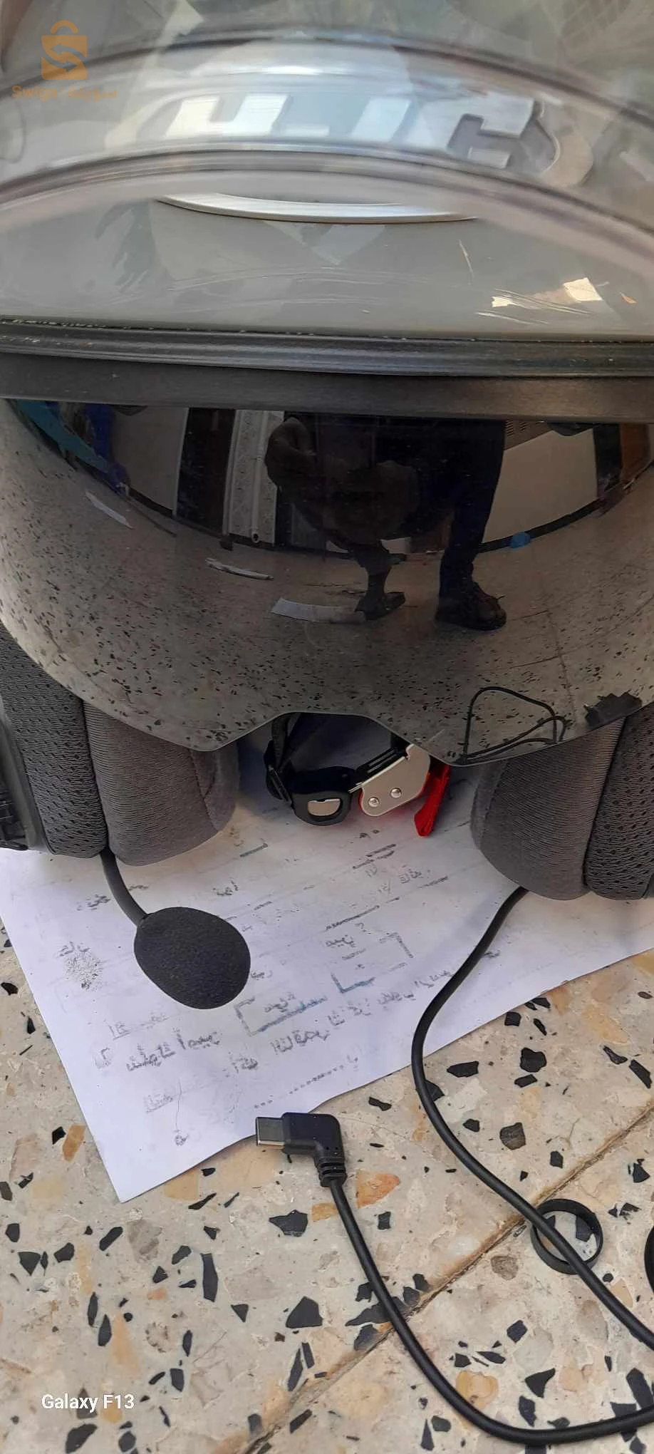 casque hjc F31 gris nardo
