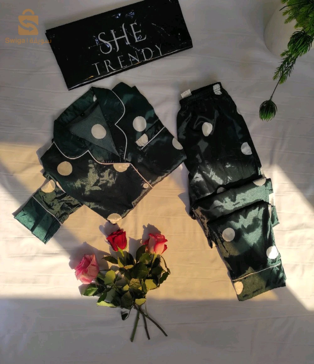 بيجاما ساتان SHEIN